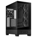 ASUS A31 PLUS korpusas su permatomu paneliu, juodas