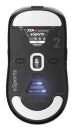 MOUSE USB OPTICAL WRL X2A/ES SIZE2 BLACK PX2AES21 PULSAR