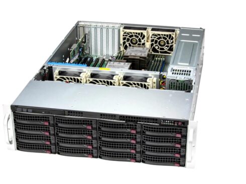 SERVER 3U 1X4510S 2X32GB 10X16/SSG-631E-E1CR16H SUPERMICRO