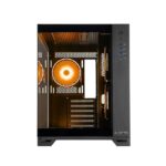 Case CHIEFTEC VISIO GM-30B-TG-OP MidiTower Case product features Transparent panel Not included ATX MicroATX MiniITX Colour Black GM-30B-TG-OP