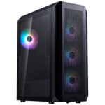 Case ADATA VALOR AIR PLUS MID MidiTower Case product features Transparent panel ATX MicroATX MiniITX Colour Black VALORAIRPLUSMTA-BKCWW