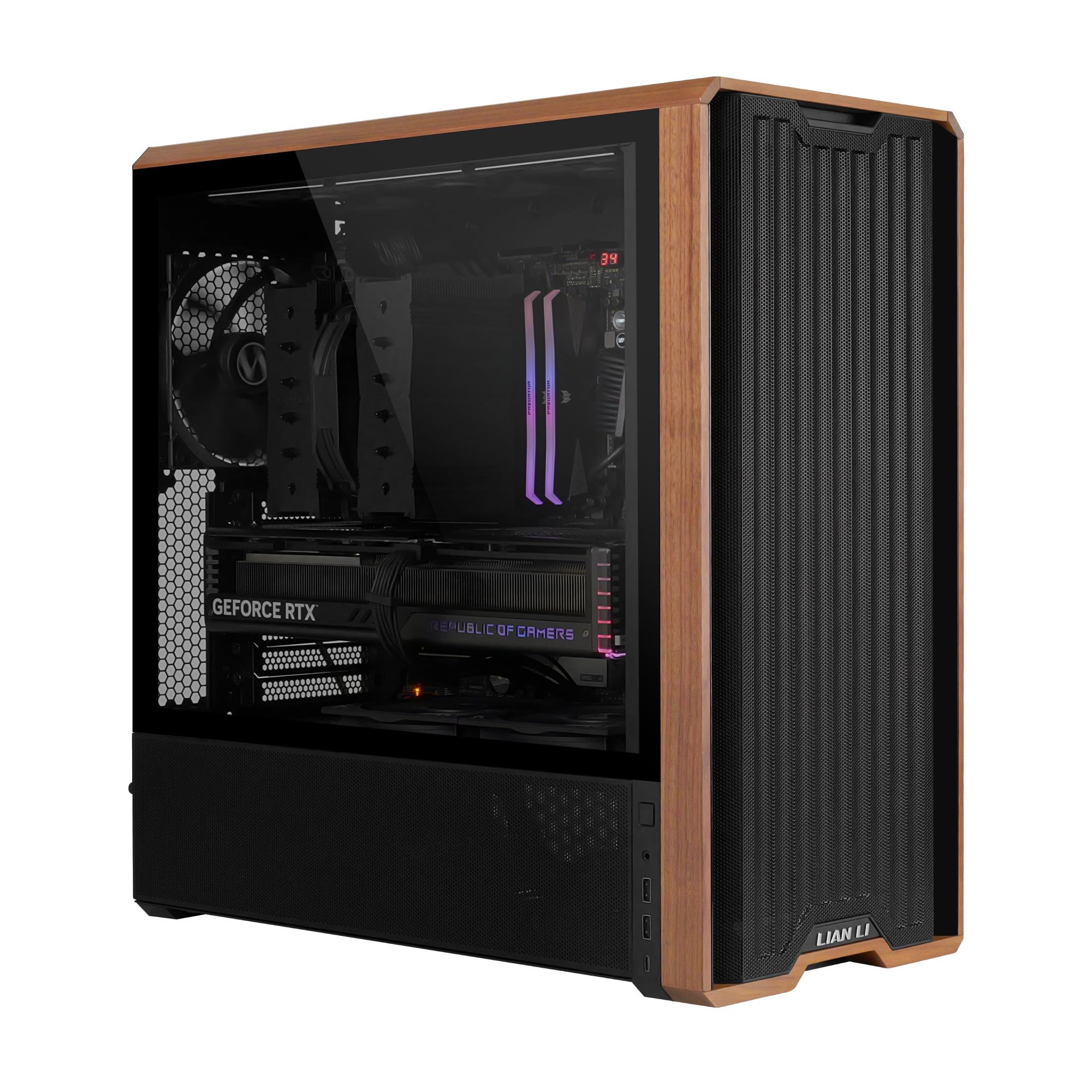 d6564647-637d-42ec-a8cb-17f2764a7e0a Case LIAN LI ATX/micro ATX/EATX/SSI EEB Black Midi Tower LAN217X G99.LAN217X.00