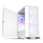 Case MONTECH AIR 100 ARGB MidiTower Not included MicroATX MiniITX Colour White AIR100ARGB(W)