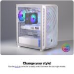 Case ENDORFY ATX/micro ATX/Mini-ITX White Midi Tower PC EY2A018