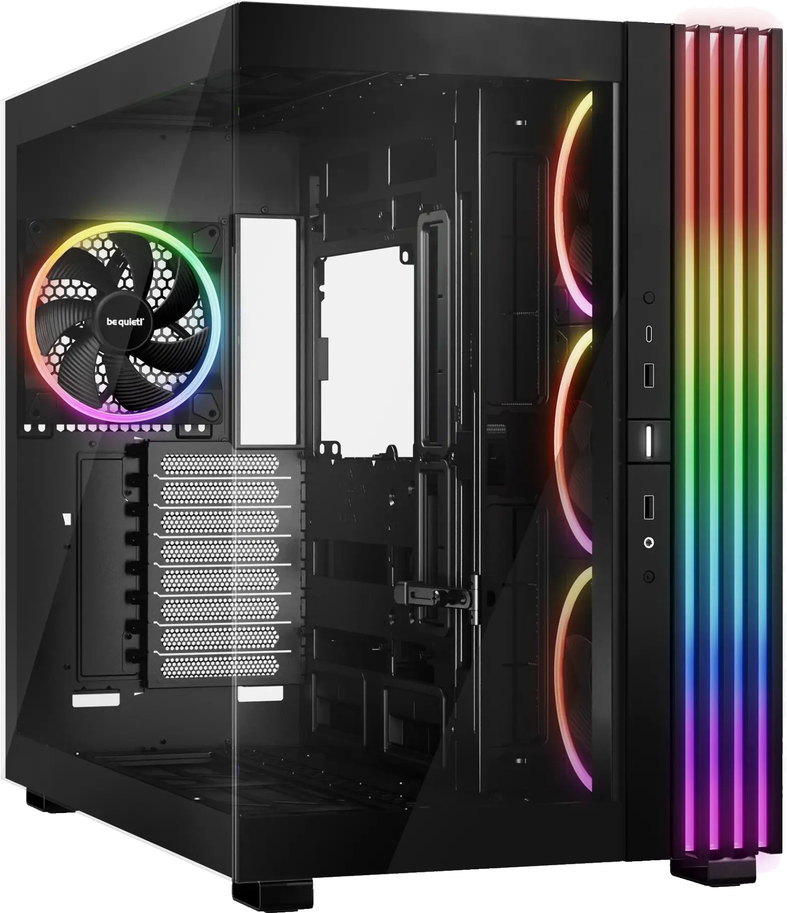 d7425193-4c74-4500-8714-89976896c618-1 BE QUIET LIGHT BASE 900 FX korpusas su permatomis panelėmis, juodas