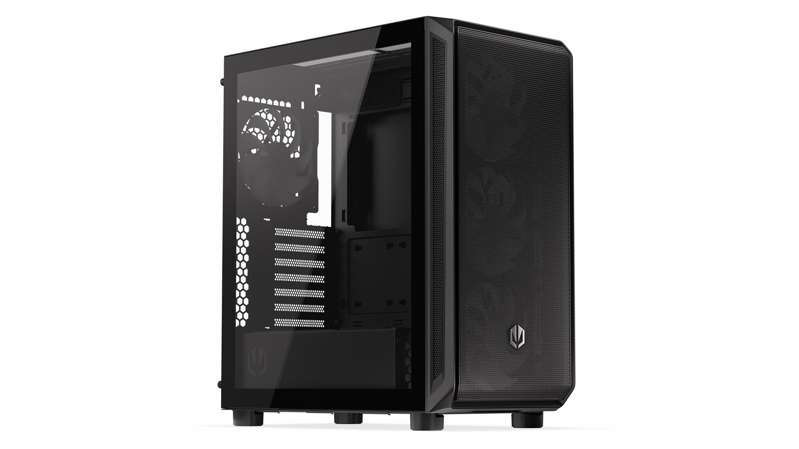 d84a8bc4-4c2c-4f44-80f2-60cc0fccfcde-1 Case ENDORFY Arx 500 ARGB MidiTower Case product features Transparent panel Not included ATX MicroATX MiniITX Colour Black EY2A011