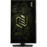 Monitorius MSI 27" su 2560 x 1440 pikselių, šoninis vaizdas