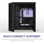 Case NZXT ATX/micro ATX/Mini-ITX/EATX Black Midi Tower PC CM-H92FB-R1