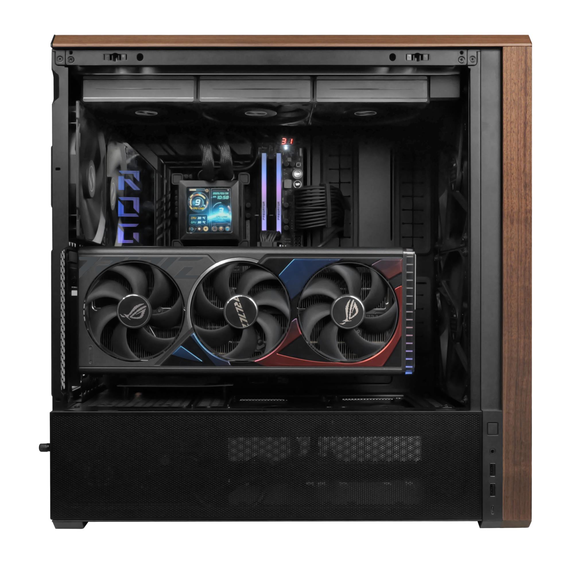 de667f19-4392-4733-9070-d751dc465f31 Case LIAN LI ATX/micro ATX/EATX/SSI EEB Black Midi Tower LAN217X G99.LAN217X.00