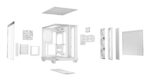 Case BE QUIET ATX/micro ATX/Mini-ITX White Midi Tower PC BGW86