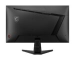 Monitorius MSI 27" MAG275QFE20, matomas iš šono, rodo jungčių išdėstymą