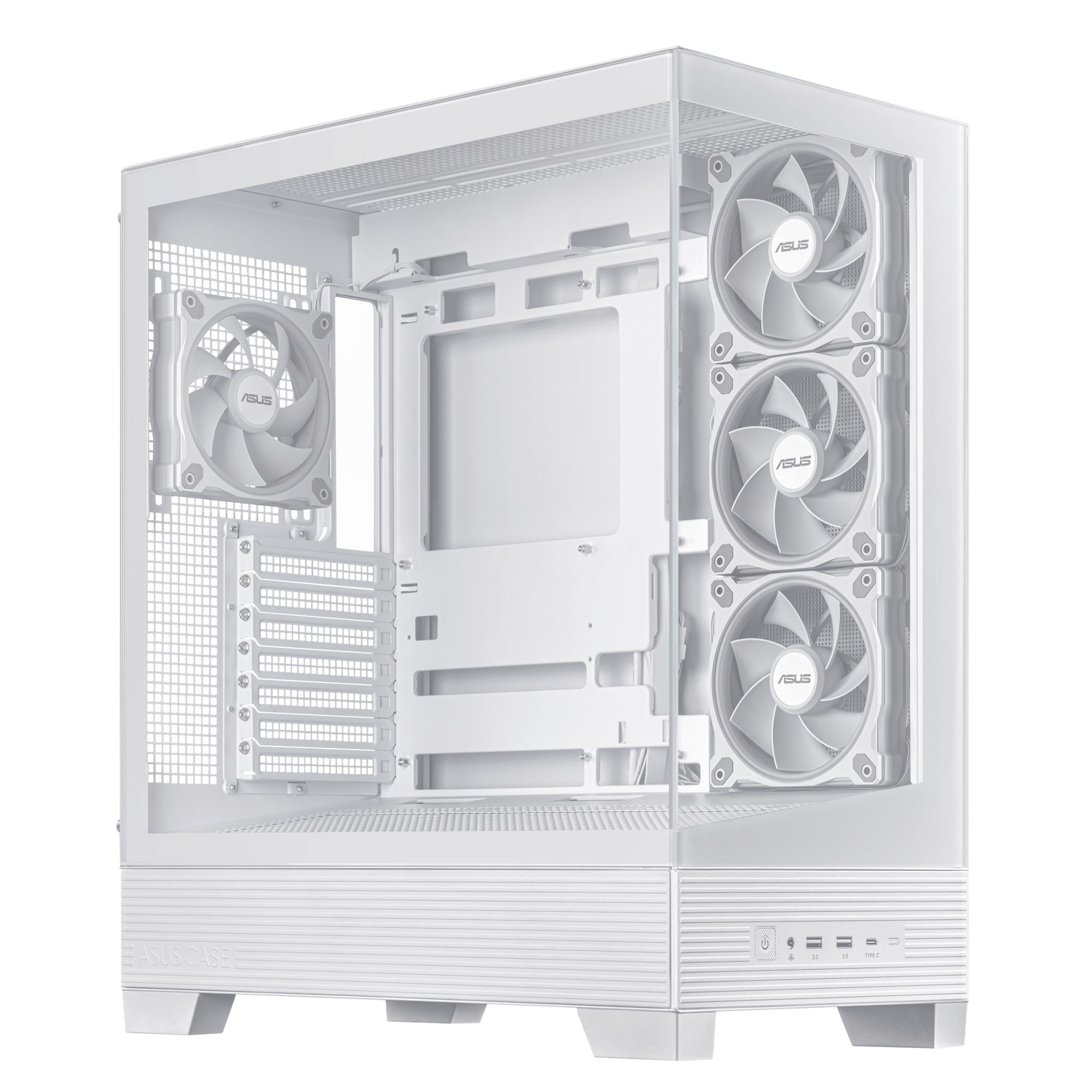 e09f8ce5-77f9-45c6-9415-ffa027485b3e-2 Case ASUS ASUS A31 PLUS Case MidiTower Case product features Transparent panel ATX BTX MicroATX MiniITX Colour White A31PLUSTGARGBWHITE