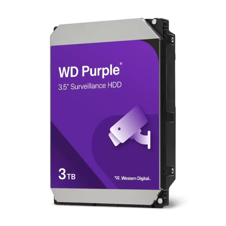 HDD SATA 3TB su 5400RPM ir 128MB talpa, WD34PURZ