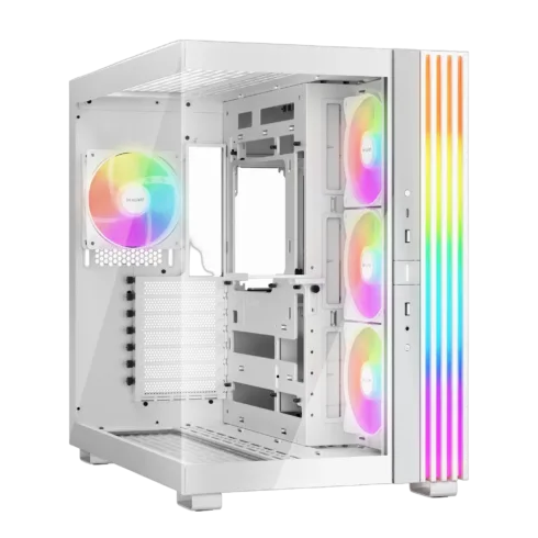 Korpusas BE QUIET LIGHT BASE 600 LX Tower ATX, baltas