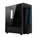 GIGABYTE C200 GLASS korpusas, juodas, skirtas ATX, MicroATX, MiniITX