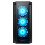 Case CHIEFTEC APEX ARGB MidiTower Not included ATX MicroATX MiniITX Colour Black GA-01B-TG-OP