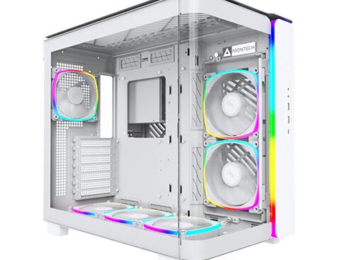 Case MONTECH KING 95 PRO (W) MidiTower Not included ATX MicroATX MiniITX Colour White KING95PRO(W)