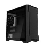 GIGABYTE GB-C102G korpusas su permatomis šoninėmis durimis, juodas
