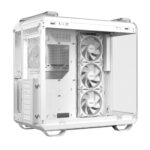 Case ASUS TUF Gaming GT502 Horizon MidiTower Case product features Transparent panel Not included ATX MicroATX MiniITX Colour White TUFGAMGT502HORIZONWHT