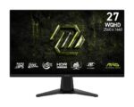 LCD monitor MSI MAG275QFE20 su 2560 x 1440 pikselių rezoliucija