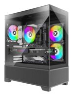 Case XILENCE XG172 MidiTower Case product features Fan control panel/Transparent panel Not included Colour Black XG172