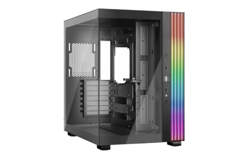 BE QUIET LIGHT BASE 600 DX korpusas su permatomis panelėmis, juodas