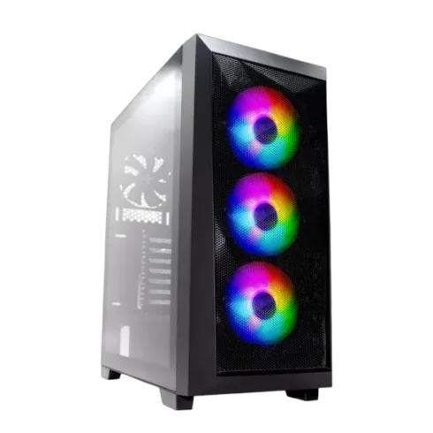 XILENCE XILENT BREEZE korpusas, juodas, suderinamas su ATX, MicroATX, MiniITX