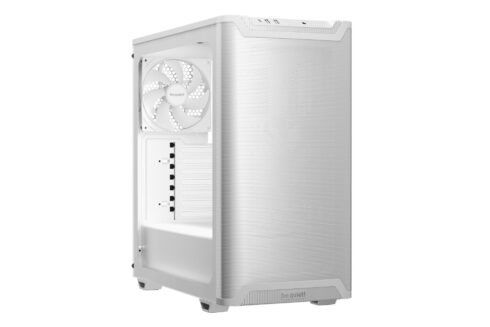 Korpusas BE QUIET BGW75 su permatomu paneliu, baltas