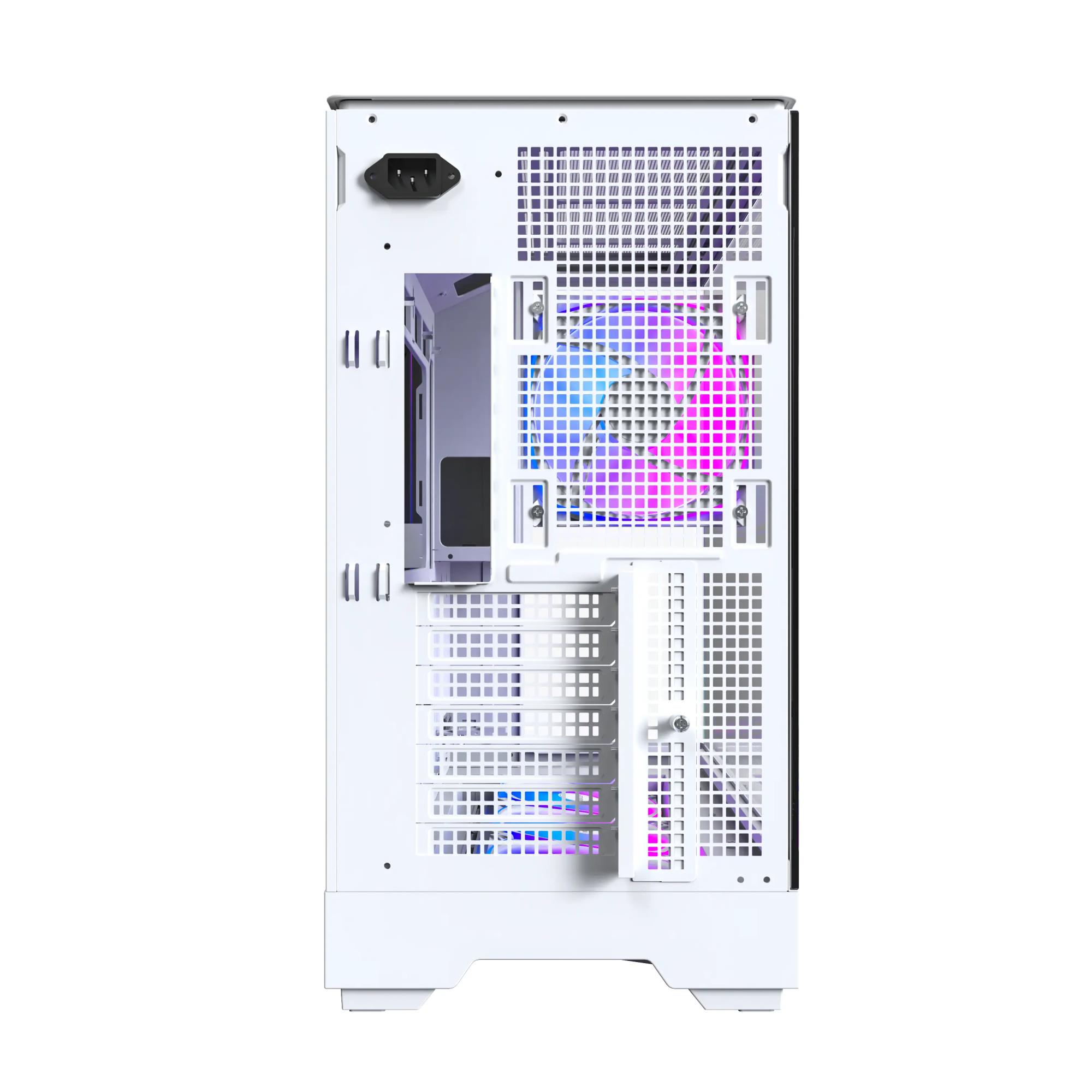 f8624d30-b333-4e96-a462-a90666504900-1 Case MONTECH micro ATX/Mini-ITX White Midi Tower PC KING 45 PRO KING45PRO(W)