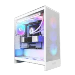 NZXT H7 Flow RGB korpusas, baltas, palaiko EATX ir ATX plokštes
