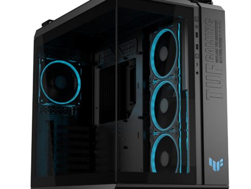 Case ASUS TUF Gaming GT502 Horizon MidiTower Case product features Transparent panel Not included ATX MicroATX MiniITX Colour Black TUFGAMINGGT502HORIZON