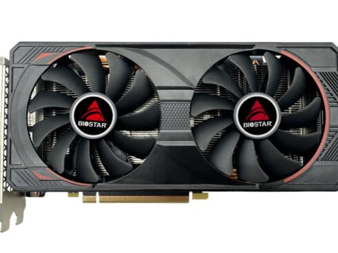 Graphics Card BIOSTAR NVIDIA GeForce RTX 3060 Ti 8 GB GDDR6 256 bit PCIE 4.0 16x GPU 1410 MHz Dual Slot Fansink 1xHDMI 3xDisplayPort VN3606TM82
