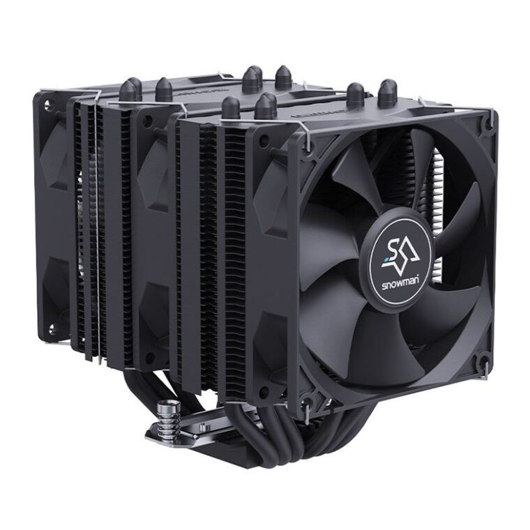 Snowman MX6-V3-BK-WD-4P-3FAN CPU aušintuvas su 3 ventiliatoriais