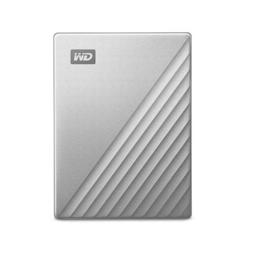 011b0ba1-2187-47e7-b19b-92e2ddc55958 Išorinis HDD WESTERN DIGITAL My Passport Ultra 2TB su USB-C, sidabrinis
