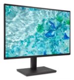 Monitorius ACER 23.8" su matiniu ekranu, šoninis vaizdas