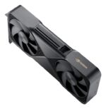 Vaizdo plokštė PNY NVIDIA RTX PRO 6000, šoninis vaizdas su jungtimis