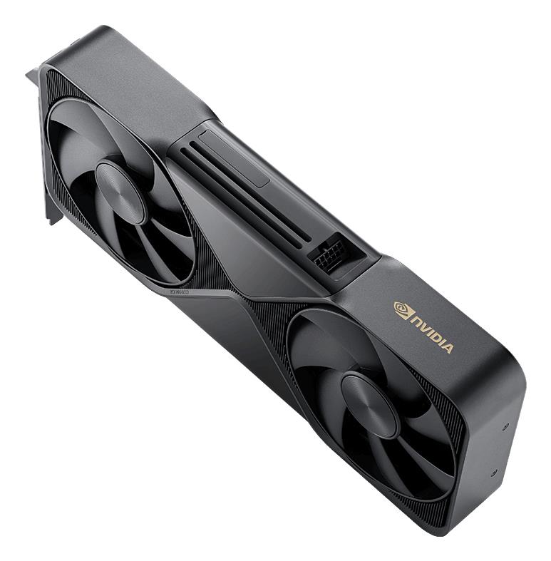0b1776b1-b40e-492b-99ff-811ff8786aa3 Vaizdo plokštė PNY NVIDIA RTX PRO 6000, šoninis vaizdas su jungtimis