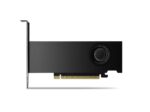 Vaizdo plokštė PNY NVIDIA RTX 2000 Ada, šoninis vaizdas su jungtimis