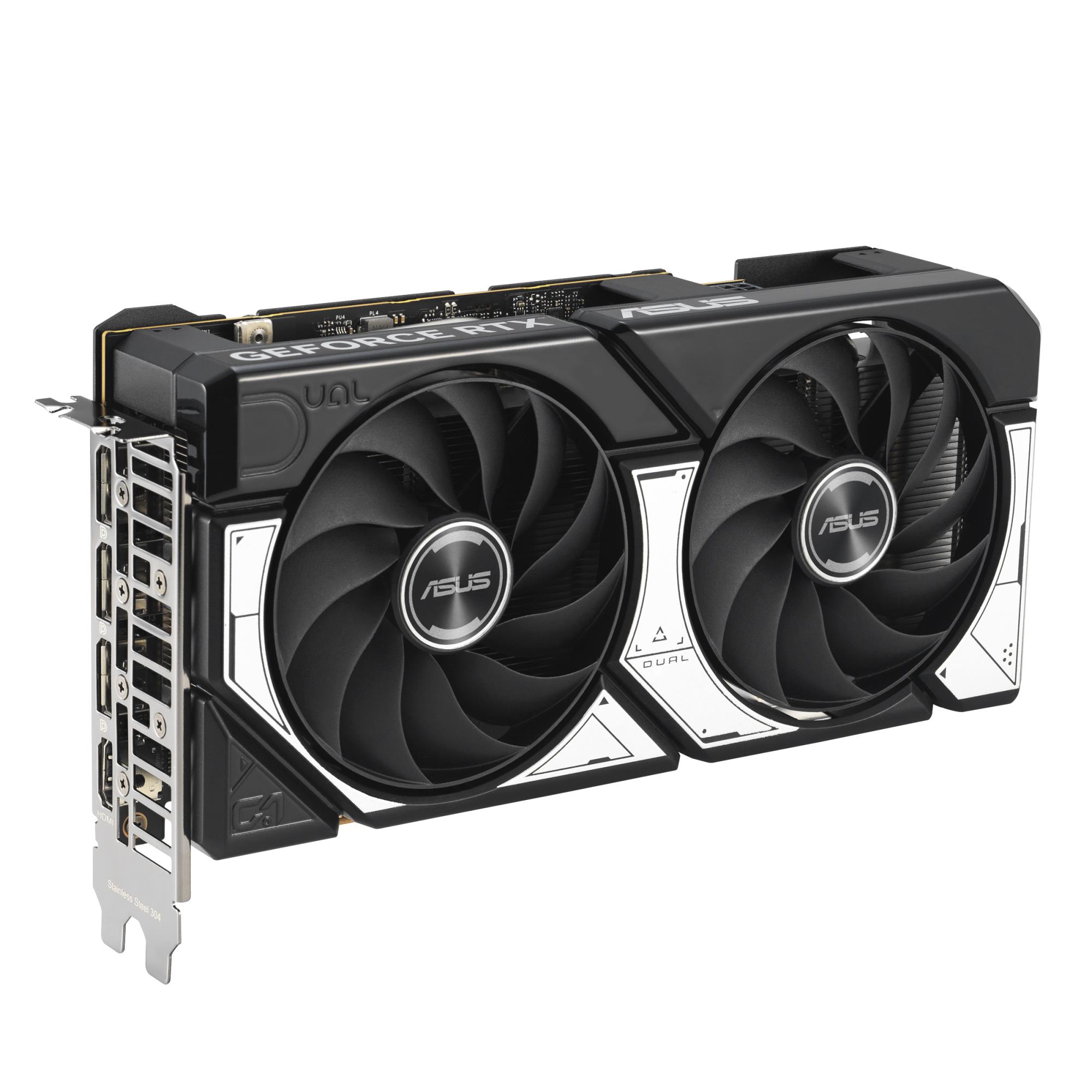151a79a2-c514-40a0-90b6-a28a5772e9aa Vaizdo plokštė ASUS NVIDIA GeForce RTX 5060 su 1xHDMI ir 3xDisplayPort jungtimis