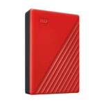 External HDD WESTERN DIGITAL My Passport 6TB USB 2.0 USB 3.2 Colour Red WDBR9S0060BRD-WESN