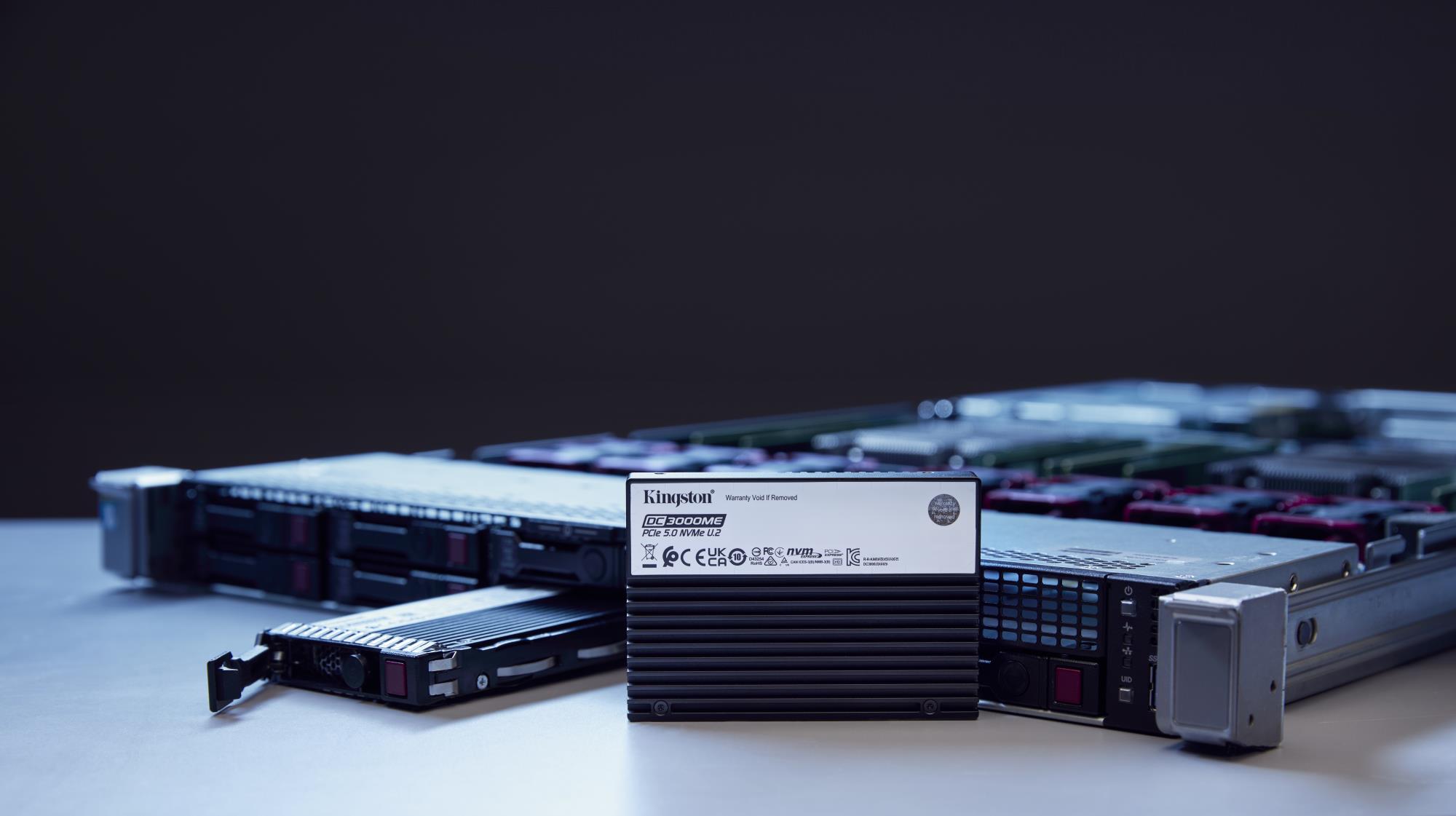 1751b9f6-2239-476b-978c-f8b0a5f65483-1 SSD KINGSTON SSD series DC3000ME 7.68TB NVMe NAND flash technology 3D TLC Write speed 10000 MBytes/sec Read speed 14000 MBytes/sec Form Factor U.2 TBW 14.016 TB MTBF 2000000 hours SEDC3000ME/7T6