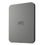 External HDD LACIE Mobile Drive Secure STLR2000400 2TB USB-C USB 3.2 Colour Space Gray STLR2000400