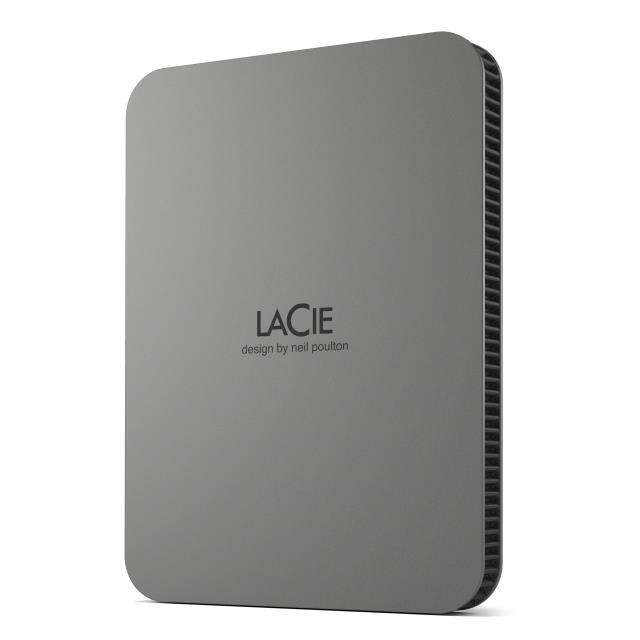 1e9b4d81-4cad-4c83-9dff-f798b02c69c5-1 External HDD LACIE Mobile Drive Secure STLR2000400 2TB USB-C USB 3.2 Colour Space Gray STLR2000400
