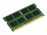 Atminties modulis su 204-pin SODIMM formos faktoriumi, šoninis vaizdas