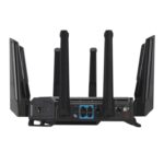 Wireless Router ASUS Wireless Router 19000 Mbps Wi-Fi 6 Wi-Fi 7 IEEE 802.11a IEEE 802.11b IEEE 802.11g IEEE 802.11n IEEE 802.11ac IEEE 802.11ax USB 2.0 USB 3.2 1x10/100/1000M 1x2.5GbE 1x10GbE Number of antennas 8 GT-BE19000