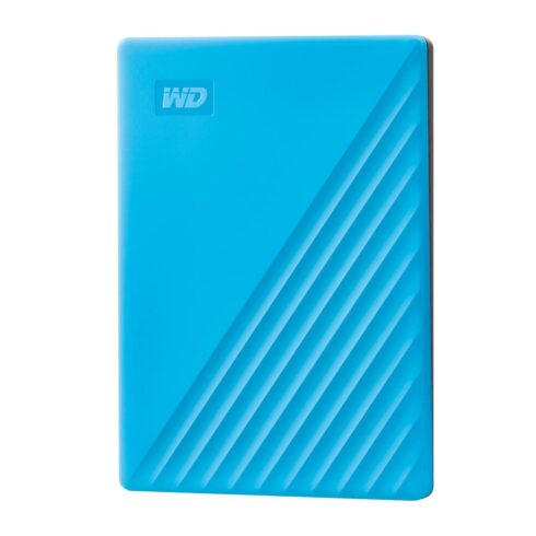 Išorinis HDD WESTERN DIGITAL My Passport 4TB, USB 3.0, mėlynas