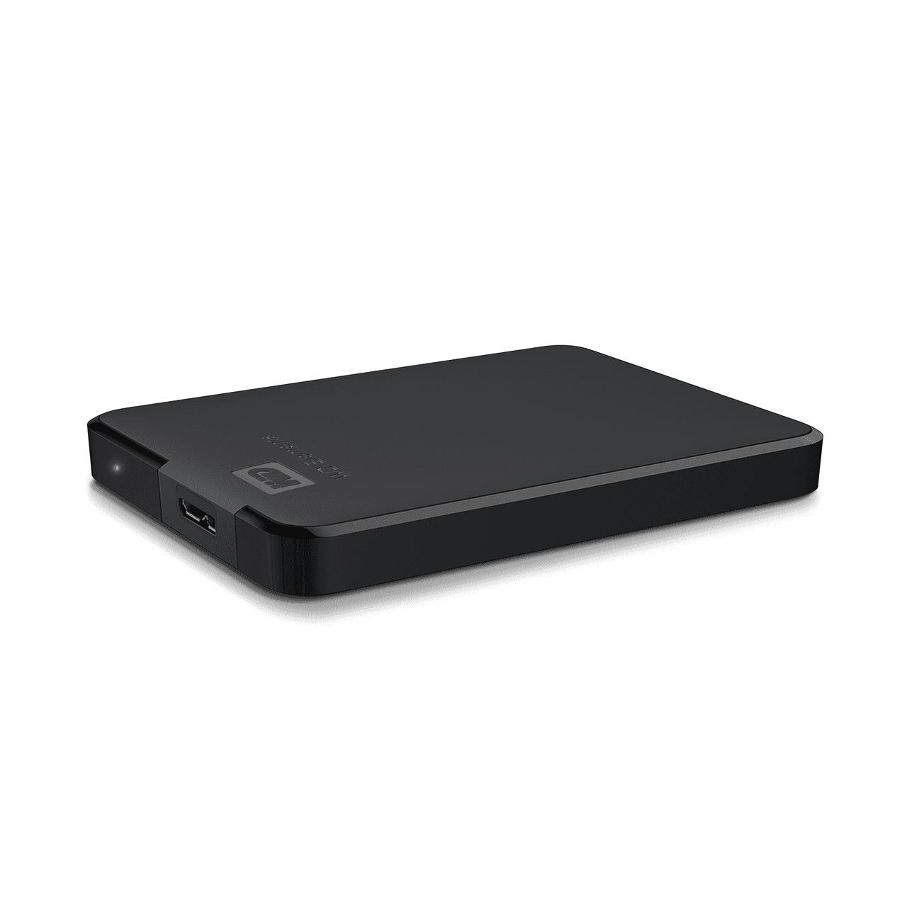 31c7d6b8-e0ab-45f7-b293-6178c98ff4b7 Išorinis HDD Western Digital Elements 5TB, matomas iš šono su jungtimis
