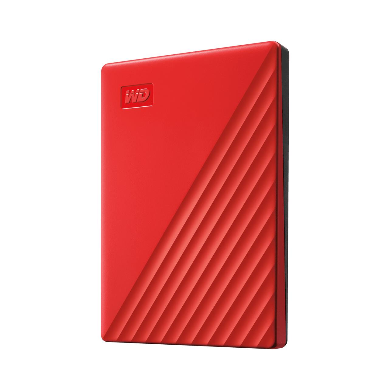 3386addb-5ca9-496b-b7c8-ee6c8e1ad4b0-1 External HDD WESTERN DIGITAL My Passport 4TB USB 2.0 USB 3.0 USB 3.2 Colour Red WDBPKJ0040BRD-WESN