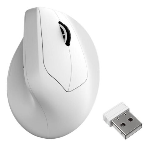 Keychron M5 belaidė ergonominė pelė su PixArt 3950 jutikliu