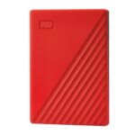Išorinis HDD WESTERN DIGITAL My Passport 2TB, raudonas, USB 3.0